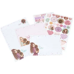 TOPModel Briefpapier Floral