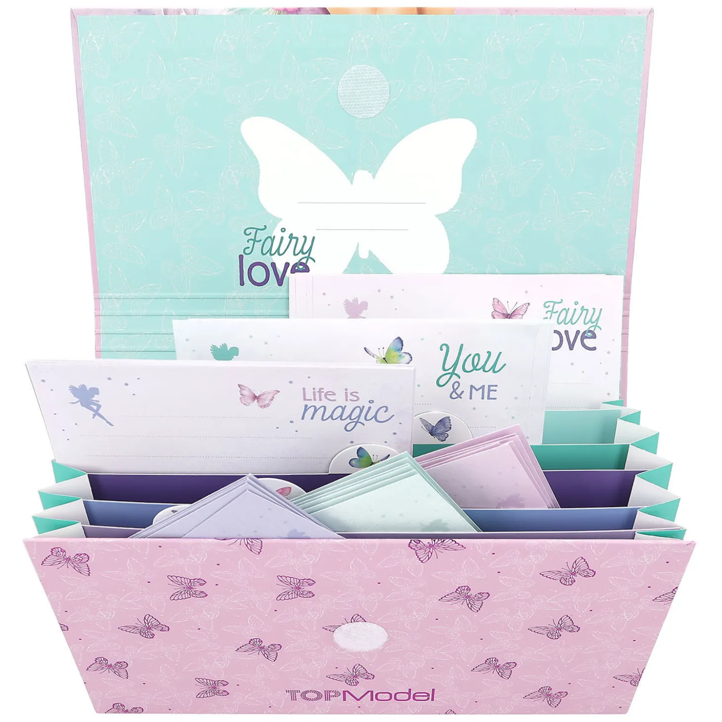 TOPModel Briefpapier in Registermap Fairy Love