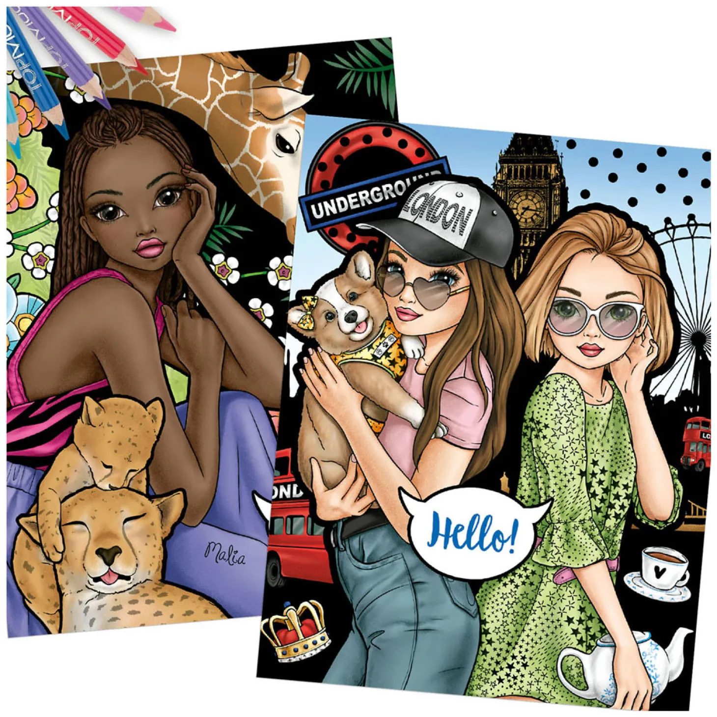 TOPModel Colour & Design Kleurboek