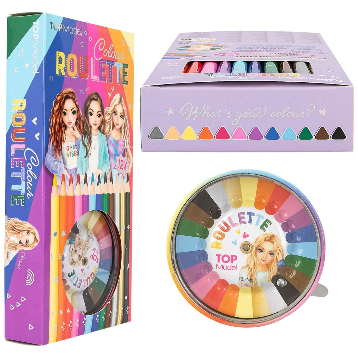 TOPModel Colour Roulette Kleurpotloden