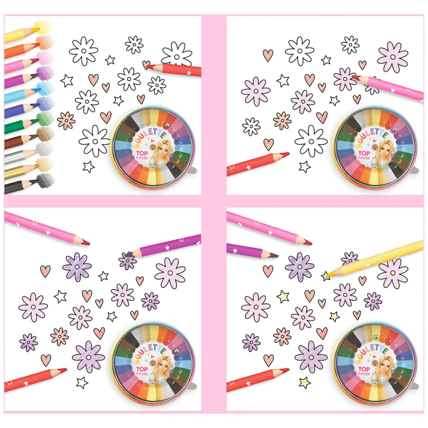 TOPModel Colour Roulette Kleurpotloden