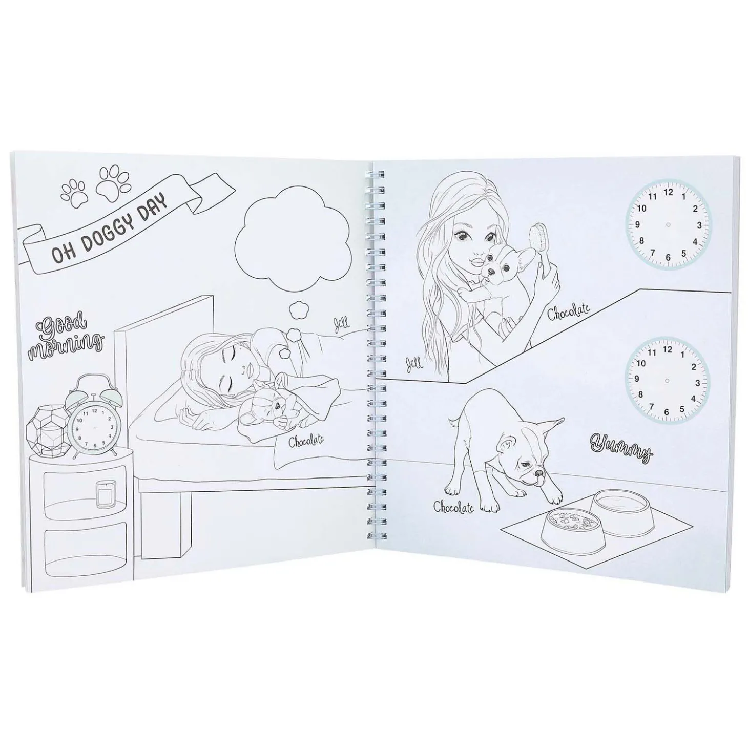 TOPModel Create Your Doggy Kleurboek