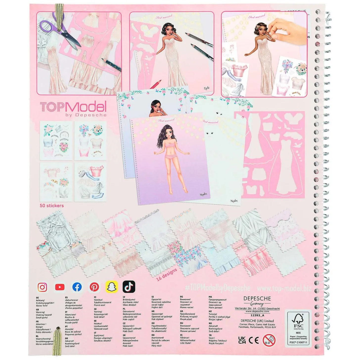 TOPModel Create Your Wedding Special Kleurboek