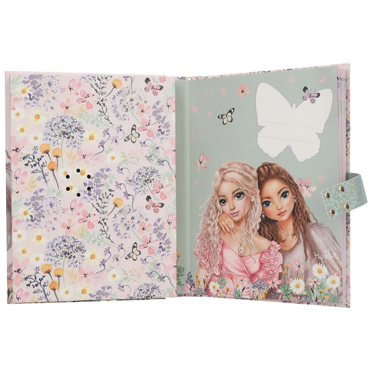 TOPModel Dagboek met Code en Geluid Summer Feeling