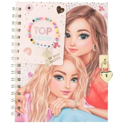 TOPModel Dagboek met Slot & Armband