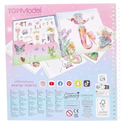 TOPModel Dress Me Up Fantasy Stickerboek