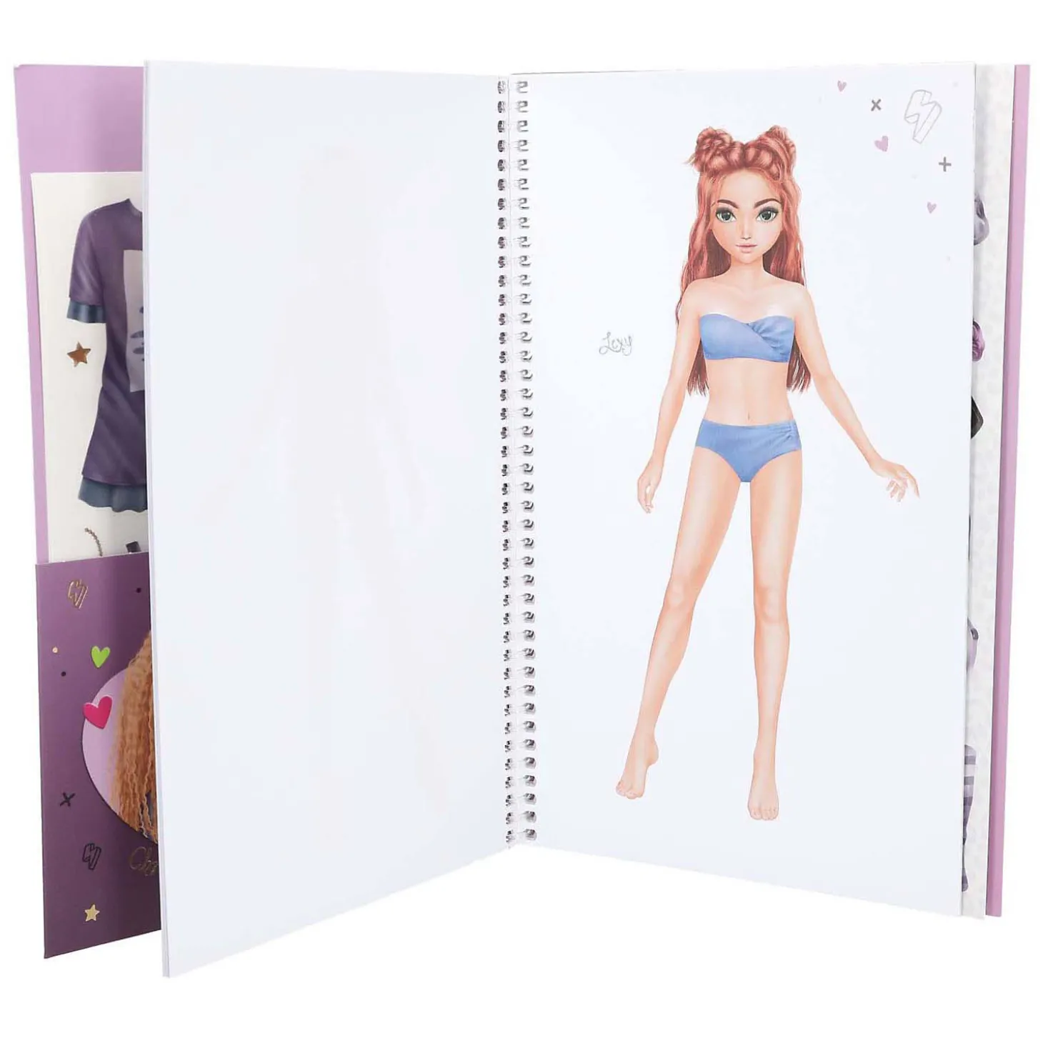 TOPModel Dress me up Stickerboek Groot Rebel Kitty