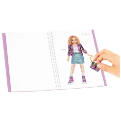 TOPModel Dress me up Stickerboek Groot Rebel Kitty