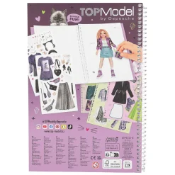 TOPModel Dress me up Stickerboek Groot Rebel Kitty
