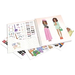 TOPModel Dress Me Up Stickerboek