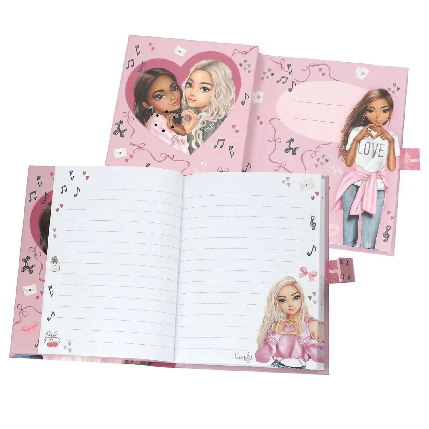 TOPModel Geheim Dagboek met Code