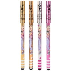 TOPModel Glitter Gelpennen Metallic, 4st.