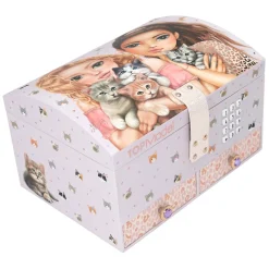 TOPModel Grote Sieradendoos met Code en Geluid Cat Love