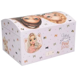 TOPModel Grote Sieradendoos met Code en Geluid Cat Love