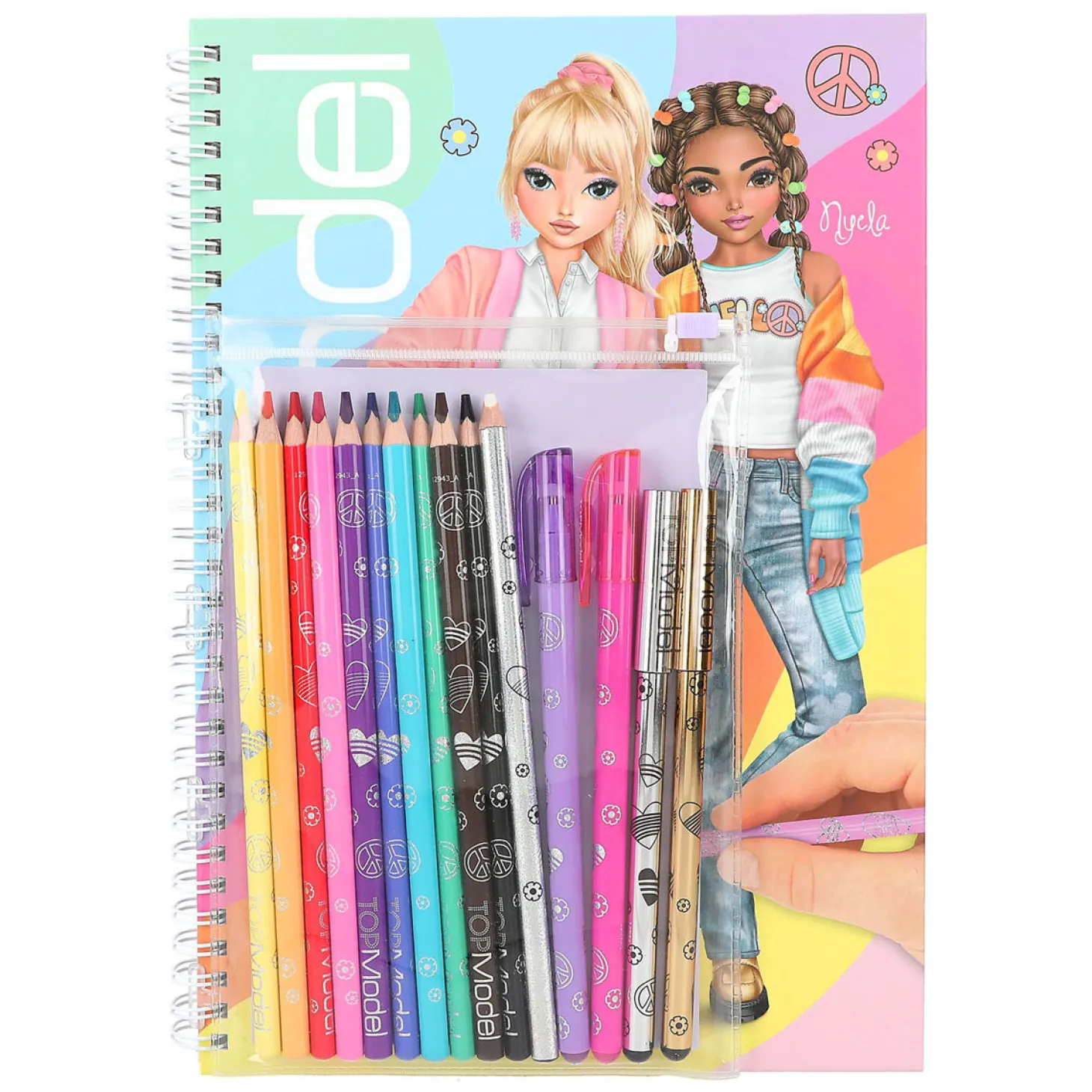 TOPModel Kleurboek met Potloden