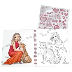 TOPModel Kleurboek Panterprint