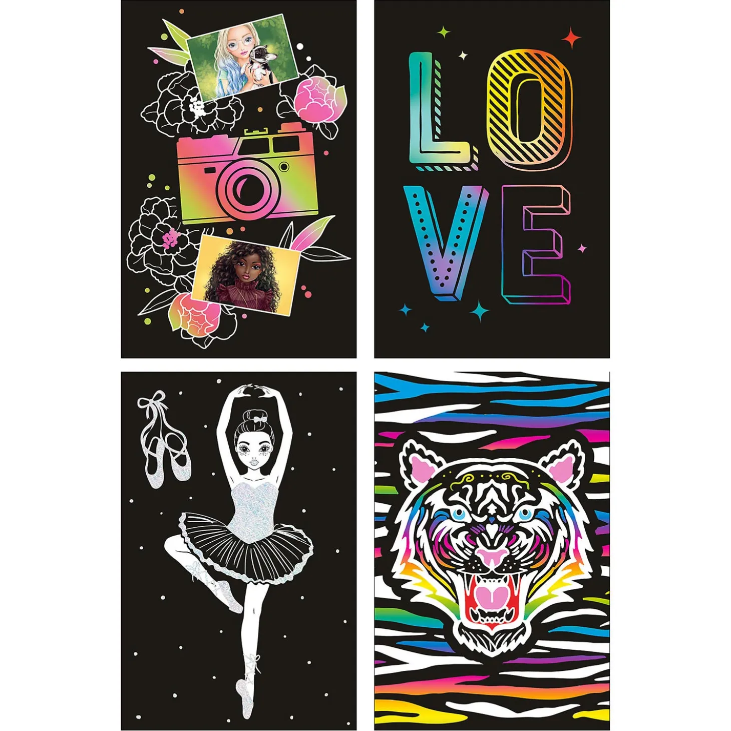 TOPModel Magisch Scratch Boek