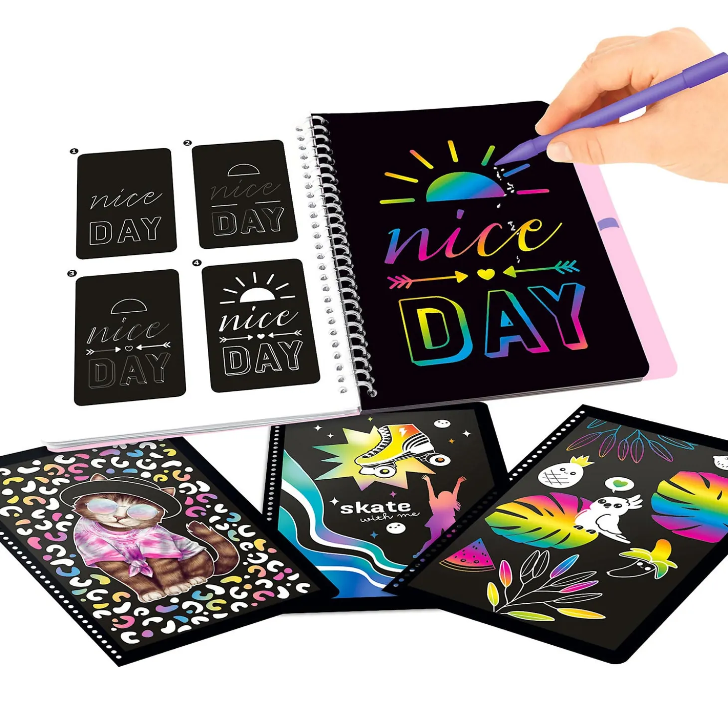 TOPModel Magisch Scratch Boek