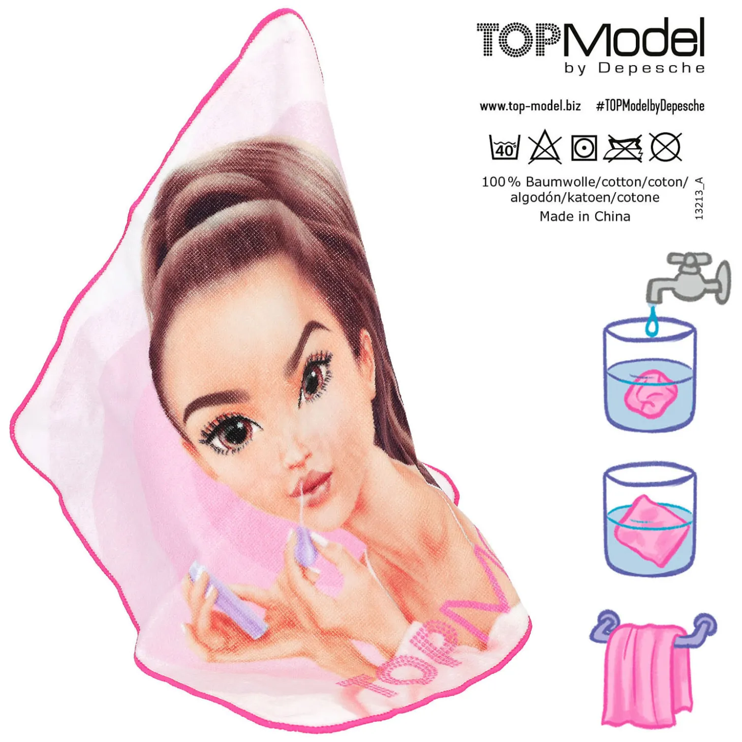TOPModel Magische Handdoek