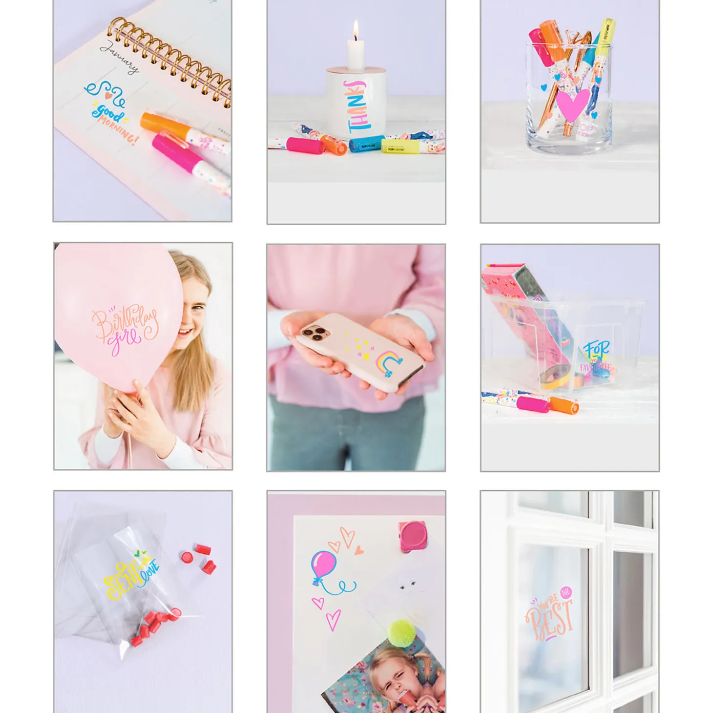 TOPModel Neon Decostiften