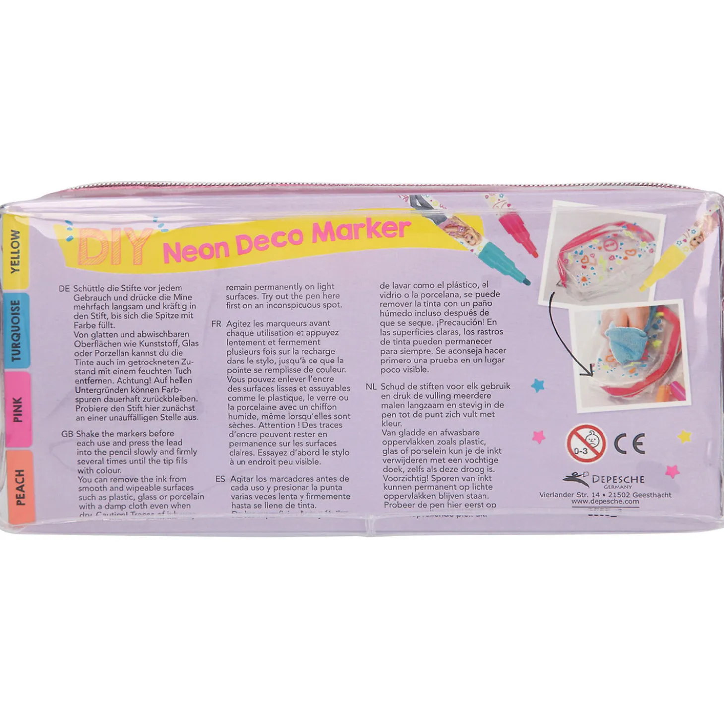 TOPModel Neon Decostiften