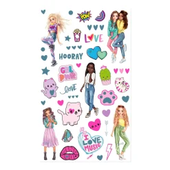 TOPModel Neon Doodle Kleurboek met Neon Stiften