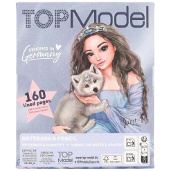 TOPModel Notitieboek & Potlood Wolf