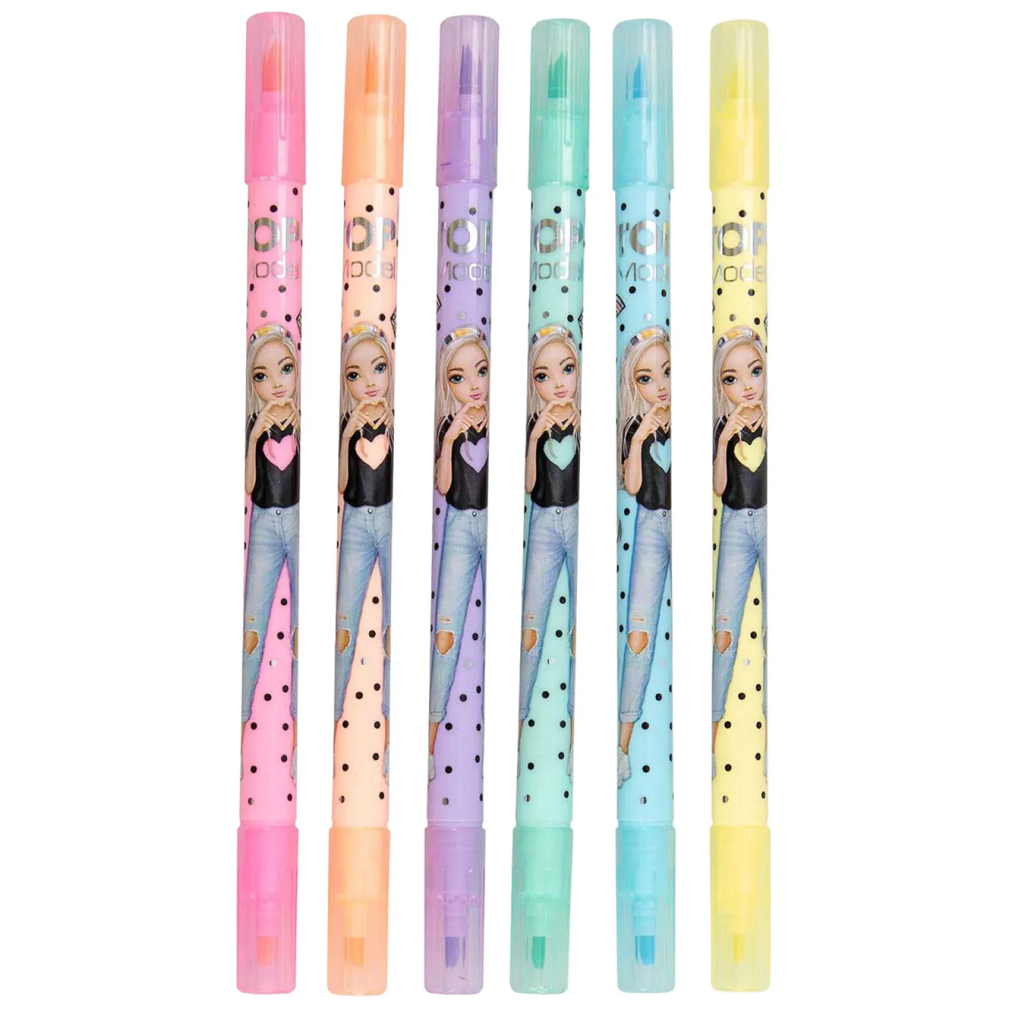 TOPModel Pastel Stiftenset, 6st.