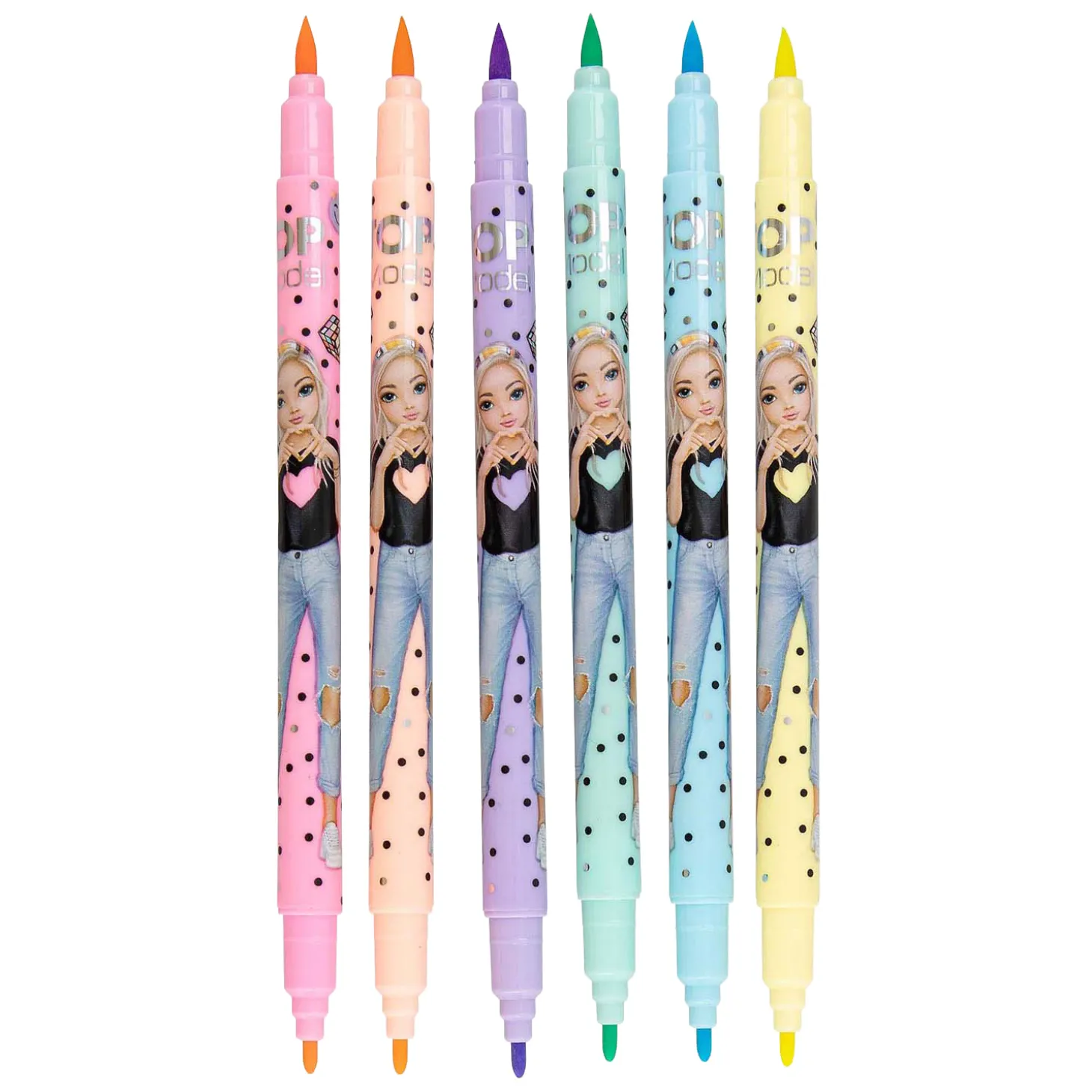 TOPModel Pastel Stiftenset, 6st.