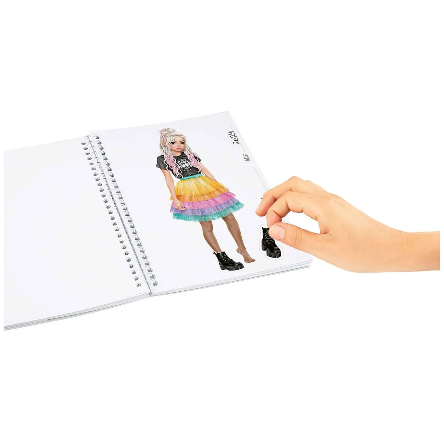 TOPModel Pocket Kleurboek