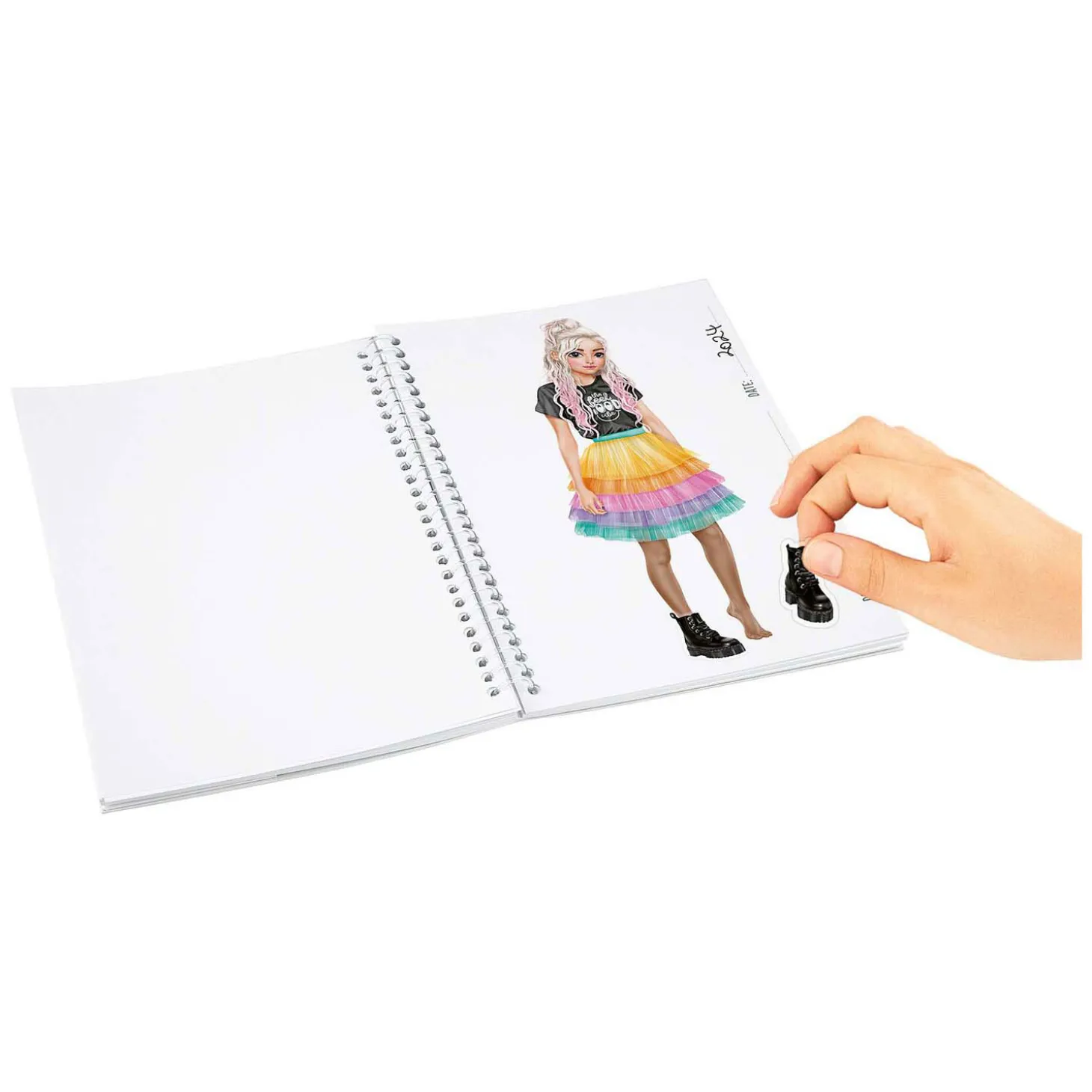 TOPModel Pocket Kleurboek