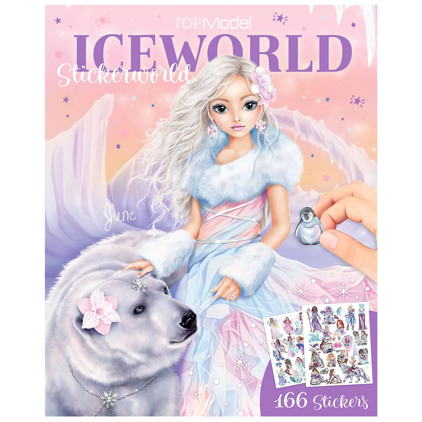 TOPModel Stickerboek Iceworld
