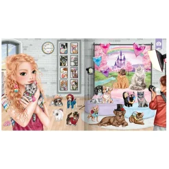 TOPModel Stickerworld Stickerboek Kitty and Doggy