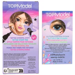 TOPModel Tattoo Pen met Glitter Beauty & Me