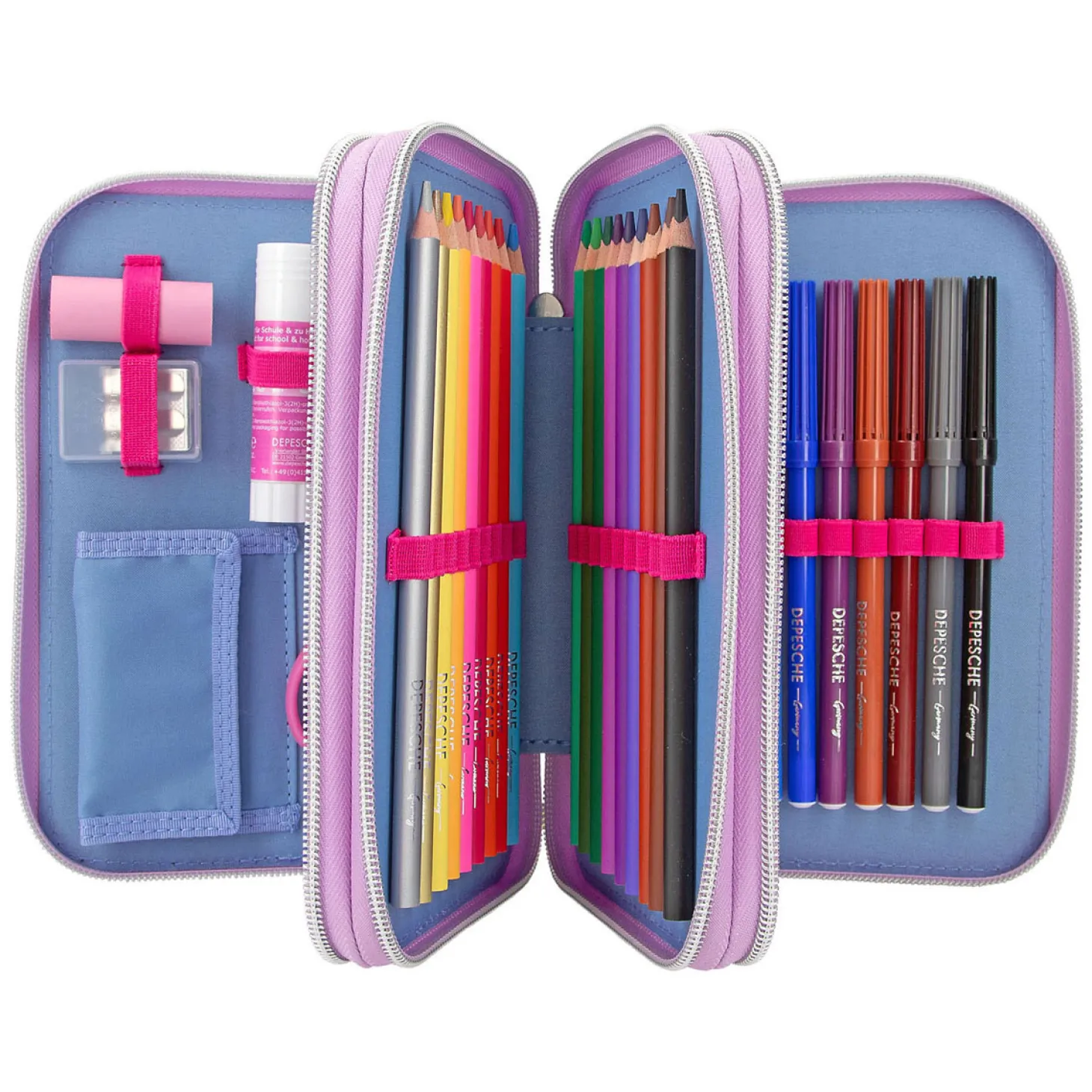 TOPModel 3-Vaks Etui Flash