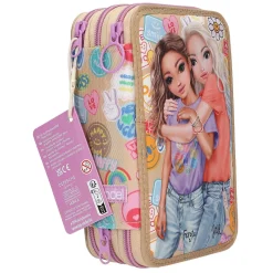 TOPModel 3-Vaks Etui Girl Power