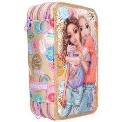 TOPModel 3-Vaks Etui Girl Power