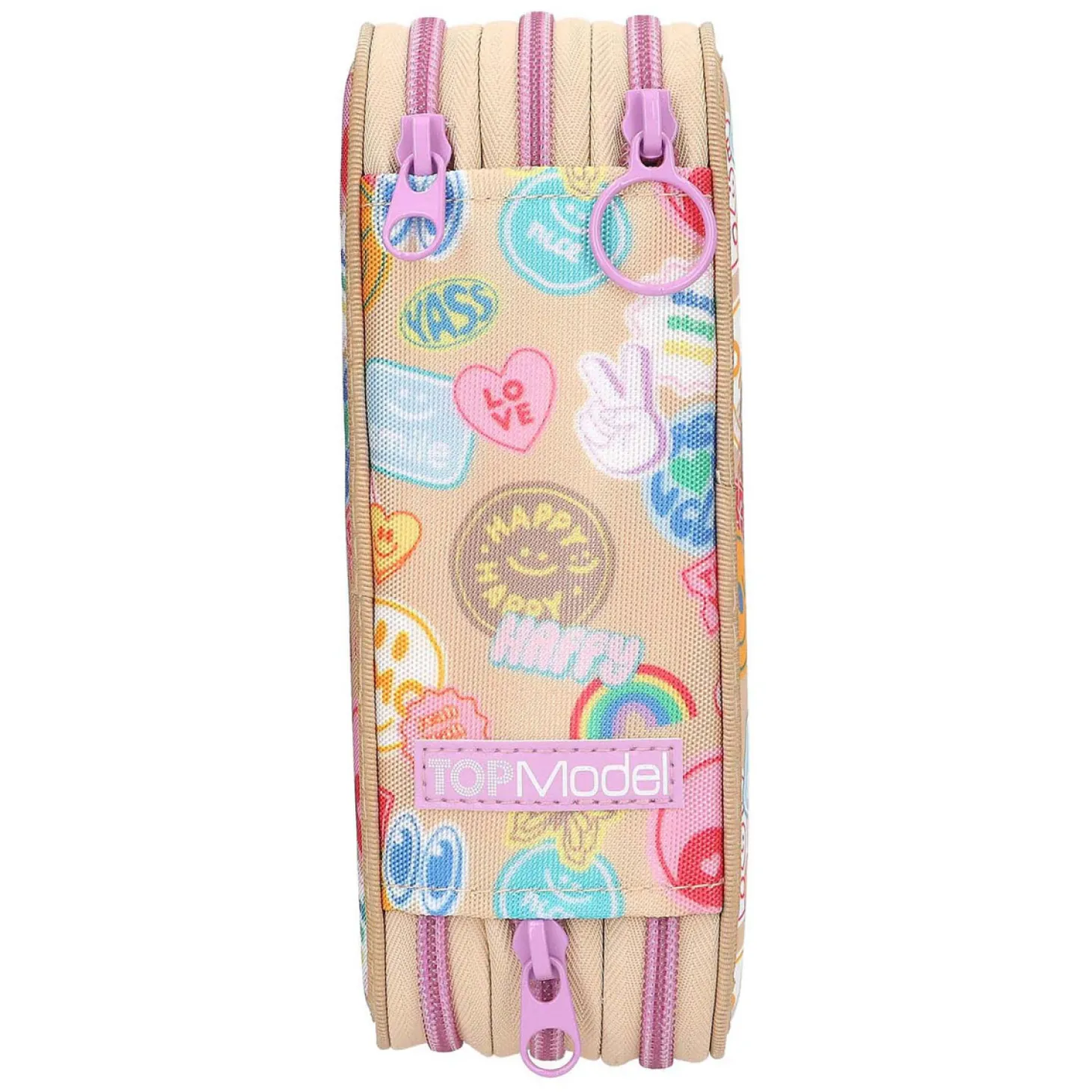 TOPModel 3-Vaks Etui Girl Power