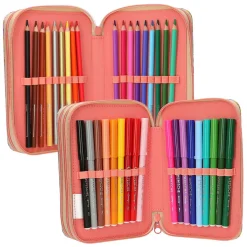 TOPModel 3-Vaks Etui Girl Power