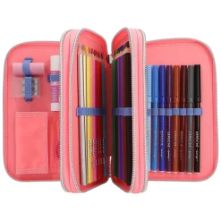 TOPModel 3-Vaks Etui met Wrijfpailetten