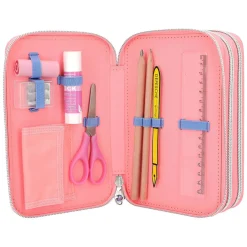 TOPModel 3-Vaks Etui met Wrijfpailetten