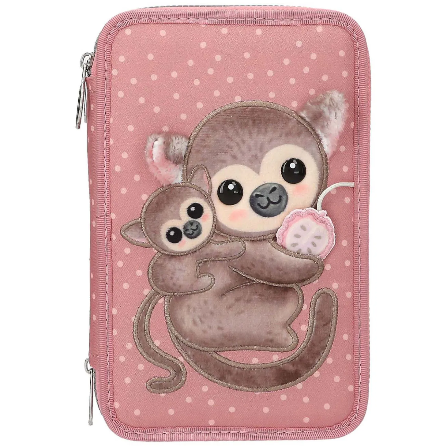 TOPModel 3-vaks Gevulde Etui Aapjes Juicy