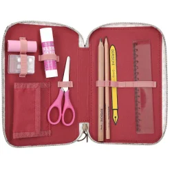 TOPModel 3-Vaks Gevulde Etui