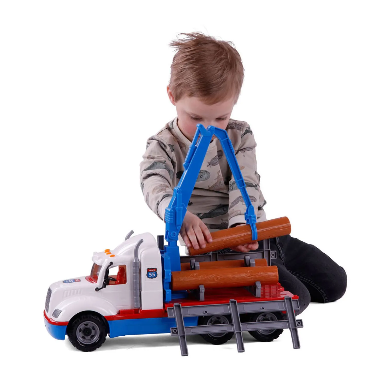 Torpedo Hout Vrachtwagen XL, 53cm