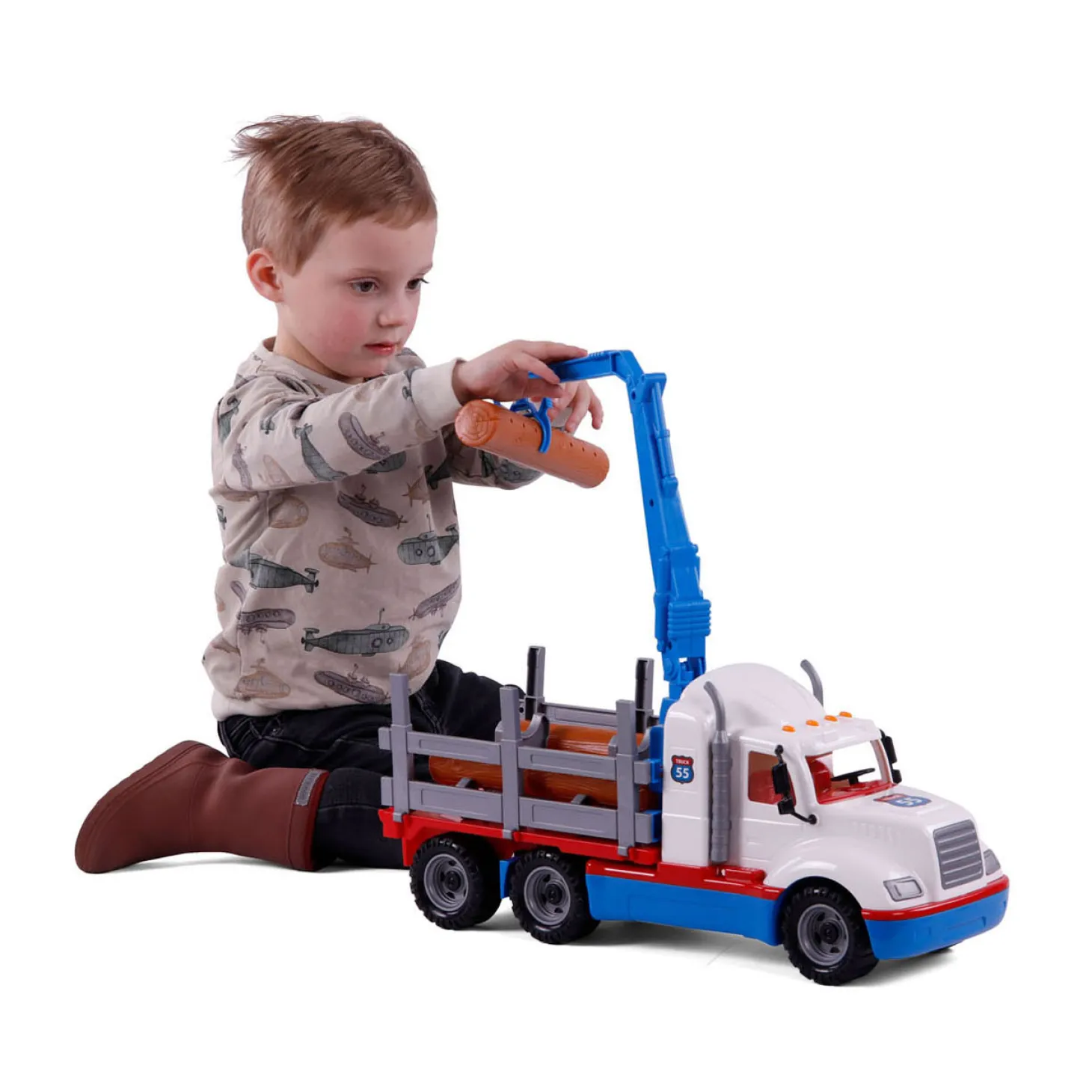 Torpedo Hout Vrachtwagen XL, 53cm