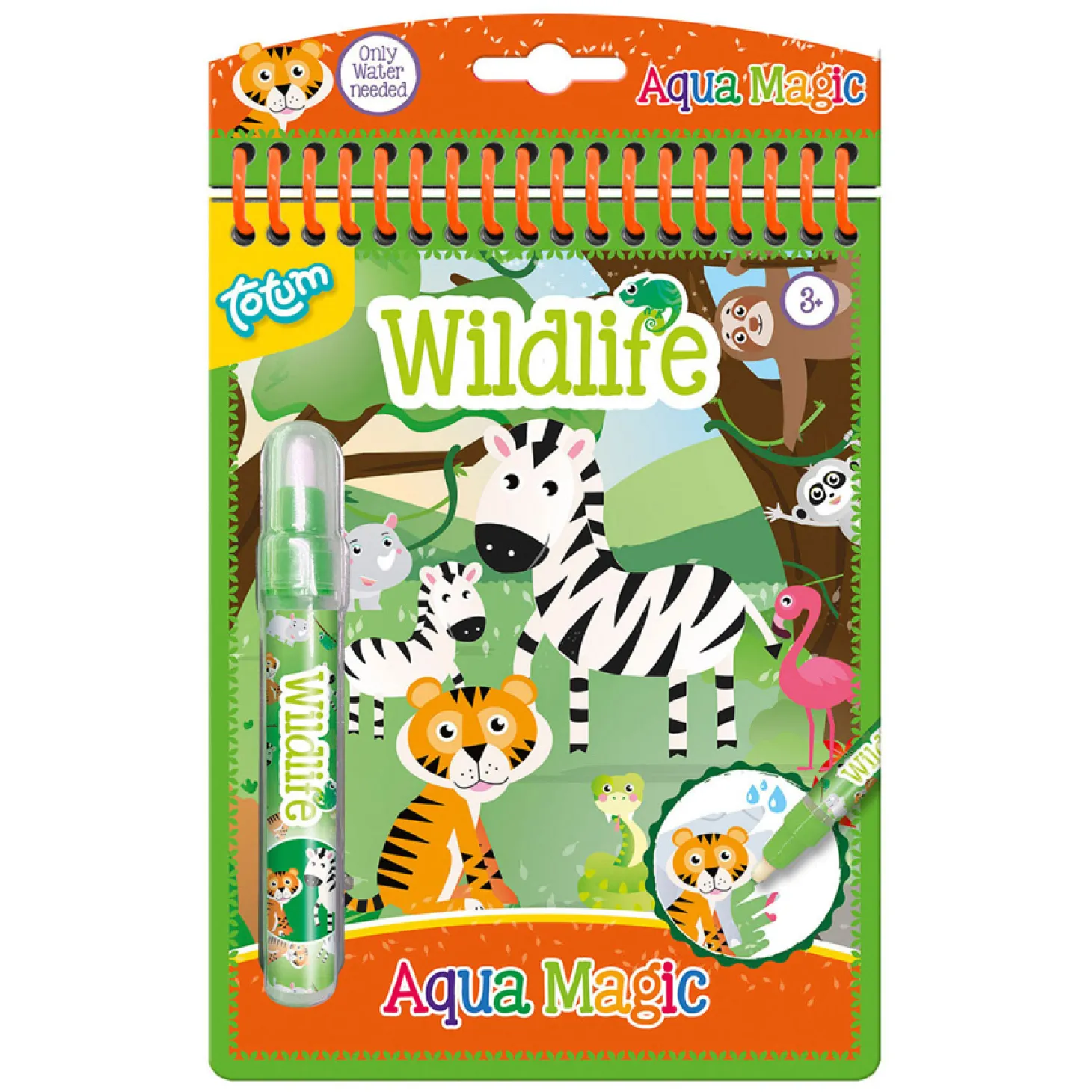 Totum Aqua Magic Wild Life Water Kleurboek