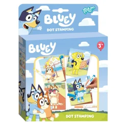 Totum Bluey Stempel en Kleurboek met Sjablonen