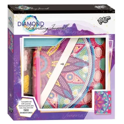 Totum Diamond Painting Dagboek - Flower Mandala Roze