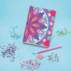 Totum Diamond Painting Dagboek - Flower Mandala Roze