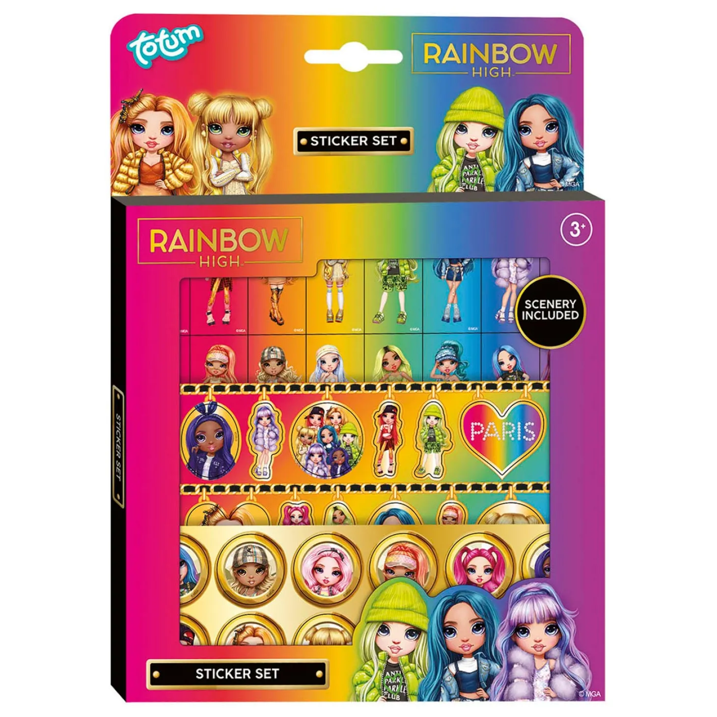 Totum Rainbow High - Stickerset